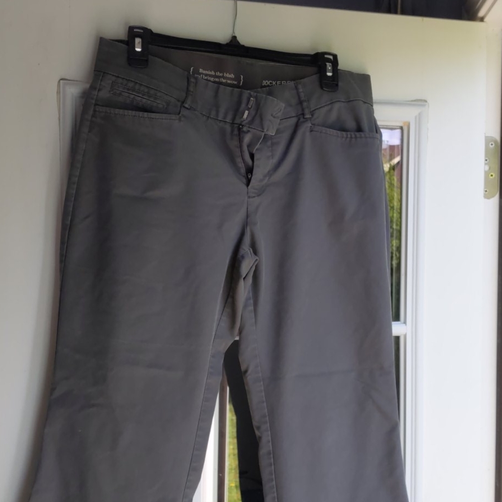 Dockers grey slacks